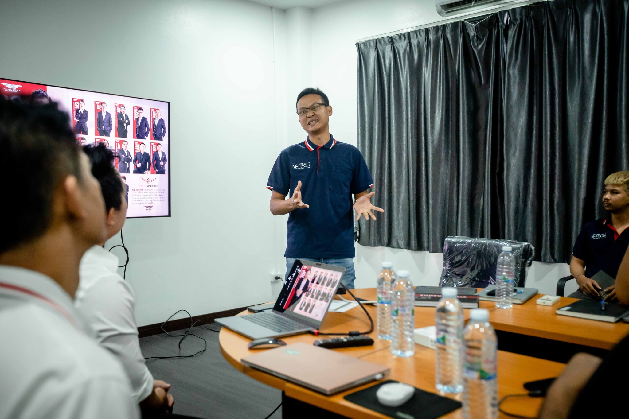 ภาพบรรยากาศ หลักสูตรการจัดการภายในองค์กร บริษัท Thai Mono Tech จำกัด