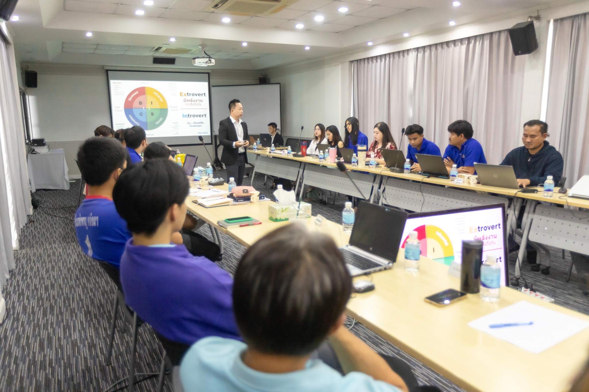 ภาพบรรยากาศการเรียนการสอน หลักสูตร ติดอาวุธ พัฒนาธุรกิจ บริษัท ธวัช เทคโนโลยี ซีสเต็มส์ จำกัด