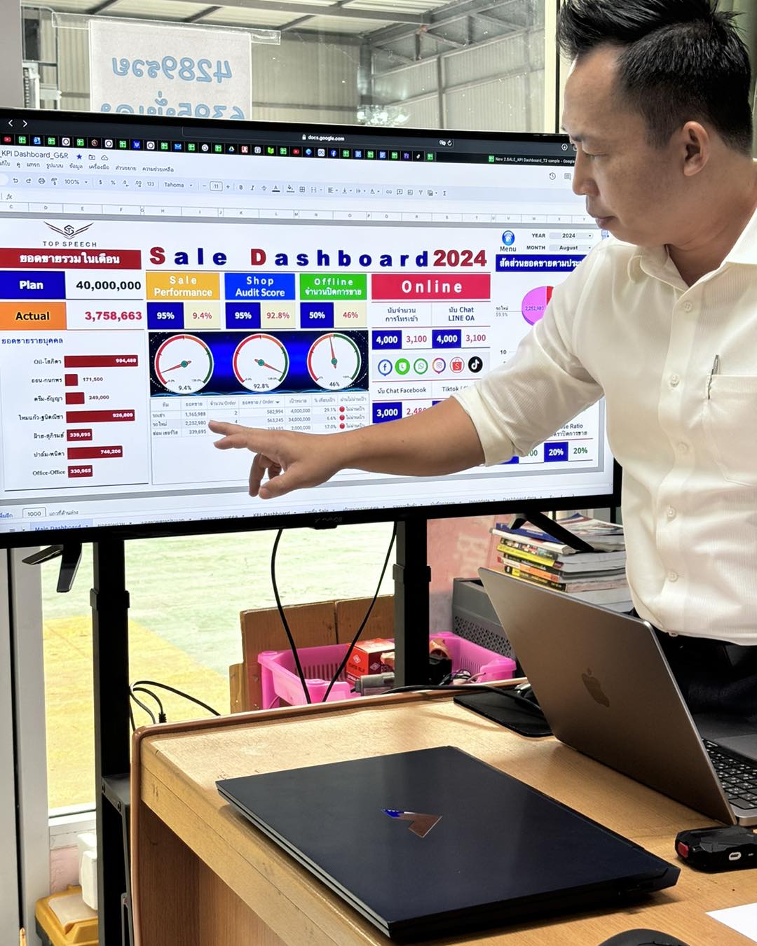 ภาพบรรยากาศ การวางระบบ บริษัท Good & Rich power supply จำกัด